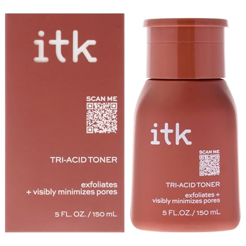 Brightening Tri-Acid Facial Toner - AHA BHA PHA, 5 Fl Oz