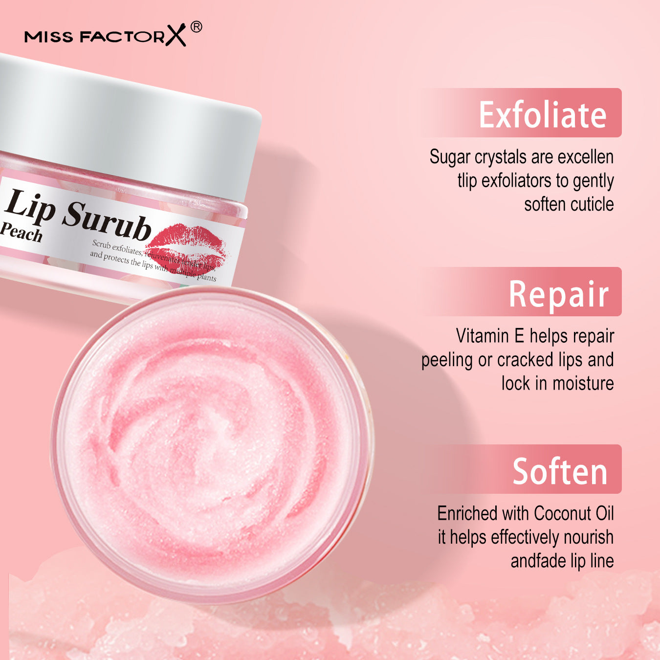 LipNourish Gentle Scrub 20g